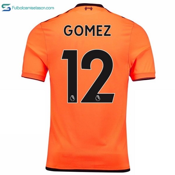 Camiseta Liverpool 3ª Gomez 2017/18